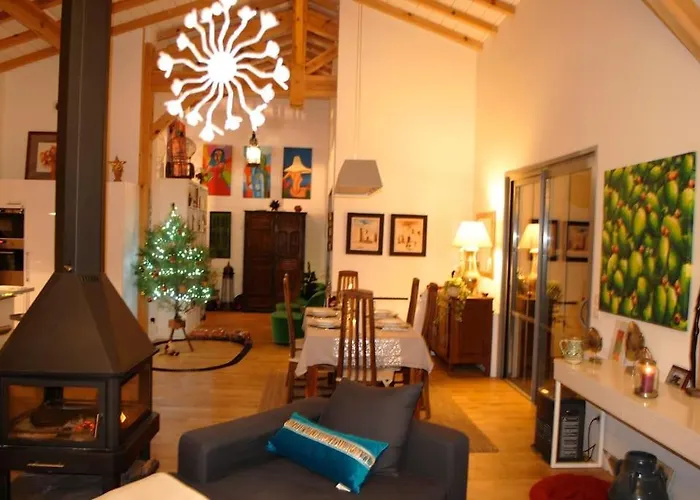 Grande Maison Bois Entre Ocean Et Villa