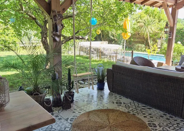 Villa Grande Maison Bois Entre Ocean Et