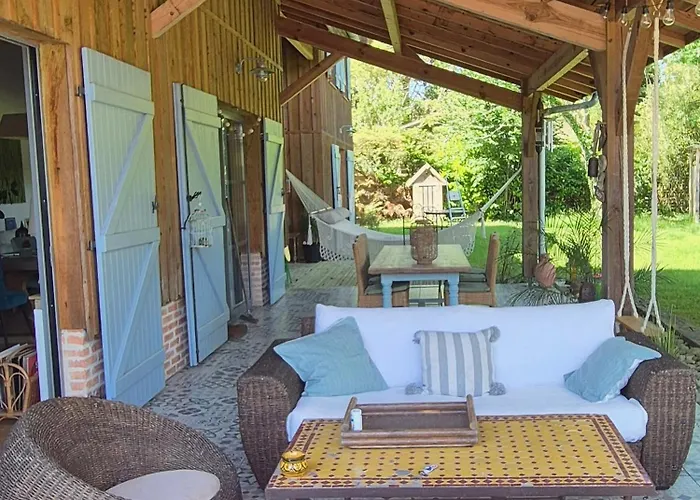 Grande Maison Bois Entre Ocean Et Villa Vielle-Saint-Girons